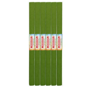 Bibuła marszczona 50x200cm oliwkowa A 10 STARPAK 222694