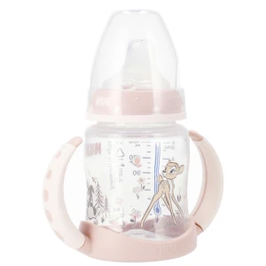 NUK Butelka 150 ml 6m  z uchwytem First Choice Disney Bambi 10743313