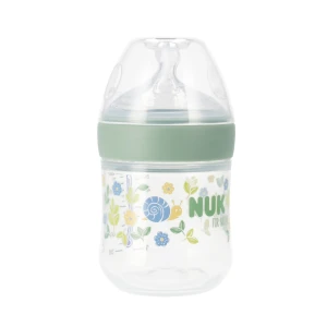 NUK Butelka ze smoczkiem silikonowym 150 ml S For Nature zielona 10743076
