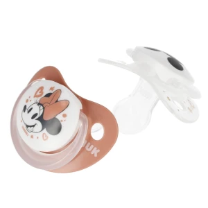 NUK Smoczek uspokajający silikonowy 0-6m Disney Miki różowy op.2 szt. 10730041