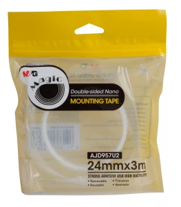 Taśma Nano Tape dwustronna przezroczysta 24mm x 3m, MG