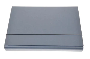 Teczka z gumką A4 4 cm skrzydłowa granatowa DELFIN 9412