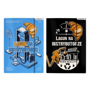 Teczka z gumką papierowa A4 Lagun na Instrybutorze STARPAK 480784