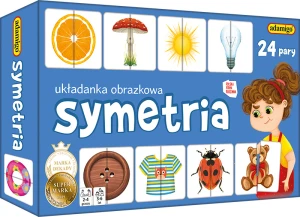 Gra SYMETRIA - układanka obrazkowa ADAMIGO 7608