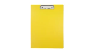 Deska A4 Clipboard PVC żółta BIURFOL KH-01-08