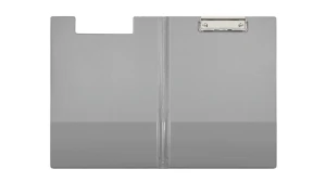Teczka A4 Clipboard PVC siwy BIURFOL KH-04-09