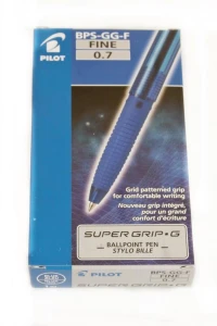 Długopis zamykany Super Grip niebieski A 12 PILOT PIBS-GG-FL
