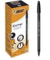Długopis zamykany Exact czarny PUD A 20 BIC 992603