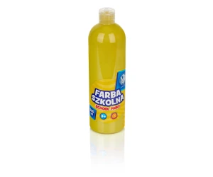 Farby szkolne w butelce 500 ml żółty ASTRA 83410903