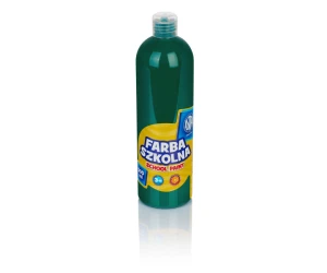 Farby szkolne w butelce 500 ml zielony ciemny ASTRA 301109005