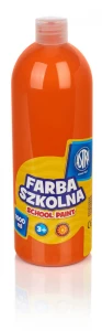 Farby szkolne w butelce 1 l pomarańczowy ASTRA 301217060