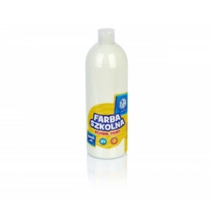 Farby szkolne w butelce 1 l biały ASTRA 301217046