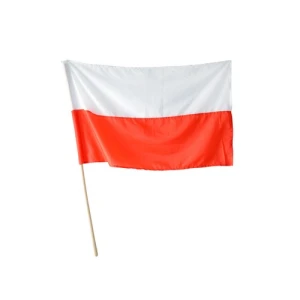 Flaga Polski 110x68 na drzewcu ARPEX 5758
