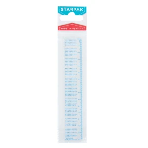 Linijka plastikowa 15cm z tabliczką mnożenia STARPAK 163096