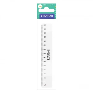 Linijka plastikowa 15cm STARPAK 438871
