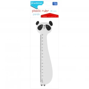 Linijka plastikowa 15cm Panda STARPAK 491023