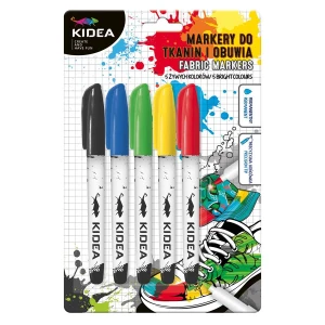 MARKER DO TKANIN I OBUWIA 5KOL KIDEA B/C
