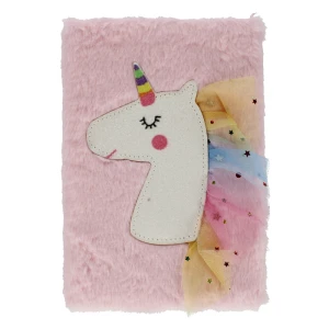 Notes A5 pluszowy pastelowy Unicorn STARPAK 484167
