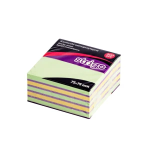 Notes samoprzylepny 75x75/400k pastel Strigo PILOT SSN002