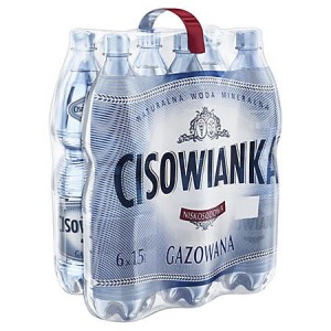 Woda Cisowianka gazowana 1.5 l / 6 szt.