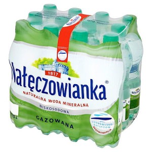 Woda Nałęczowianka gazowana 0.5 l / 12 szt.