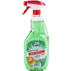 Płyn do mycia szyb Window Plus 750 ml zielony