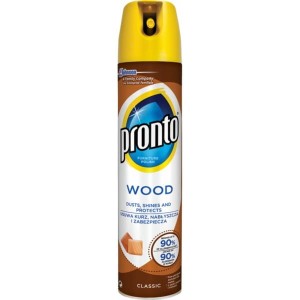 Środek do czyszczenia mebli z drewna Pronto WOOD aerozol 250 ml
