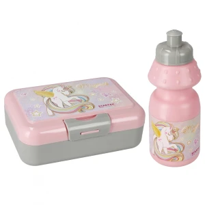 Zestaw bidon z pudełkiem śniadaniowym UNICORN STARPAK 490063