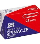 Spinacze biurowe metalowe 28 mm