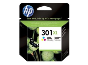 Tusz HP 301XL kolorowy CH564EE oryginał 330 stron