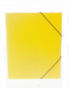 Teczka z gumką A4 Trend żółta DURABLE 21613-04