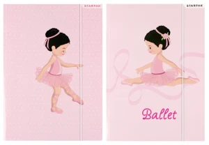 Teczka z gumką A4 Balerina STARPAK 491061