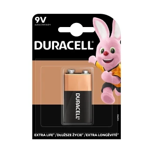 Bateria alkaliczna 6LR61 Duracell extra life 9V B/C