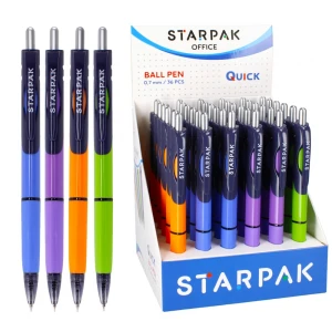 Długopis automatyczny 0,7 Quick display A 36 STARPAK 304656