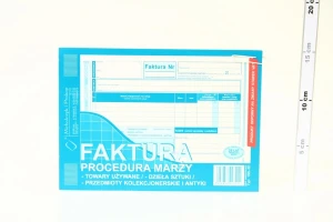 Druk Faktura Procedura Marży A5 MICHALCZYK&PROKOP 195-3E