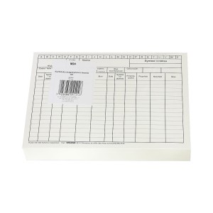 Kartoteka magazynowa (karton) A5 Pu-Gm-130 100 sztuk STOLGRAF