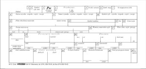 PW Przyjęcie wyrobu 1/3 A4 1-pozycyjne 100 kartek STOLGRAF