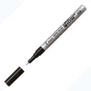 Marker olejny okrągły SC-S-EF srebrny  1/12 PILOT SC-S-EF.