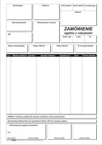 Zamówienie A4 100 kartek STOLGRAF