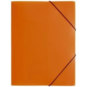 Teczka z gumką A4 Trend pomarańczowa DURABLE 21613-09