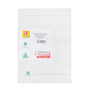 Teczka wiązana papierowa A4 biała 350g nadruk FOL A 50 BARBARA 0821016 12