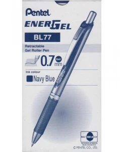 Pióro kulkowe automatyczne PENTEL EnerGel BL77CA- granatowe
