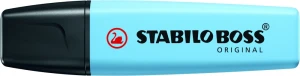 Zakreślacz Boss niebieski jasny op.10 szt. STABILO 70/112