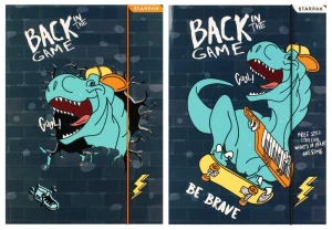 Teczka z gumką A4 Skate Dino STARPAK 536505