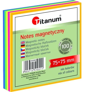 Notes magnetyczny 75x75 TITANUM