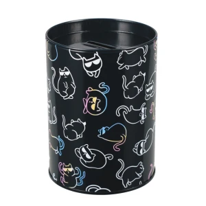 Skarbonka metalowa okrągła Kitty holograf STARPAK 536634