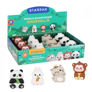 Temperówka pojedyncza Animal  op.12szt. STARPAK 540806