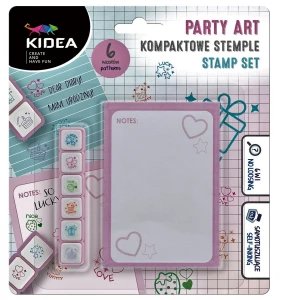 Stemple kompakt Party 6el  notes 75x105 Kidea DERFORM KSPAS6KKA