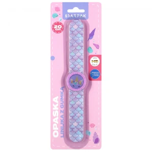 Opaska na rękę Linijka z gumką Girl STARPAK 549175