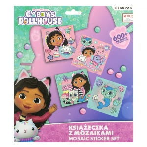 Zestaw kreatywny Książeczka z mozaikami Gabbys STARPAK 549164